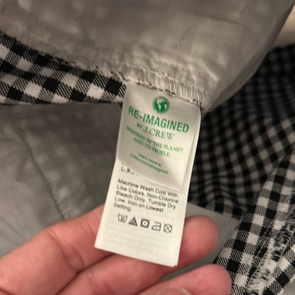 Brand new j crew checkered shorts - Picture 5 of 6